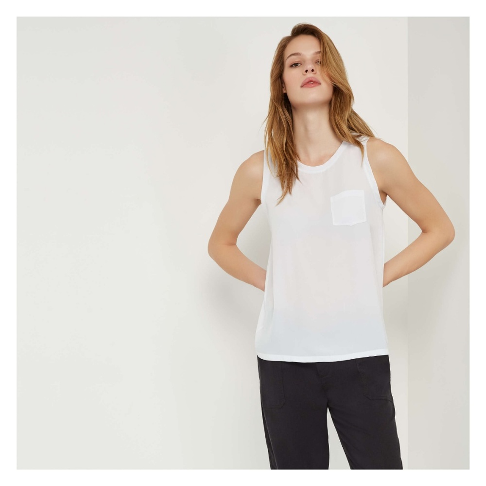 Joe Fresh Pocket Shell Tank NWT